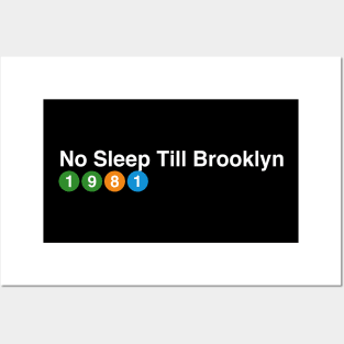 No Sleep Till Brooklyn - 1981 Posters and Art